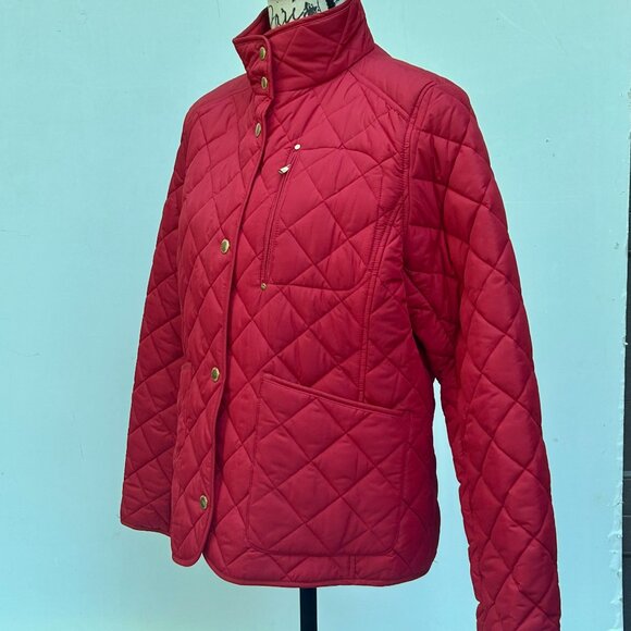 Ralph Lauren quilted jacket, slightly puffy. - Picture 3 of 9